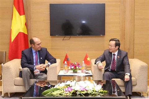 NA Vice Chairman meets with Moroccan delegates