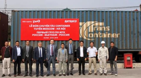 First container train links Russia and Vietnam