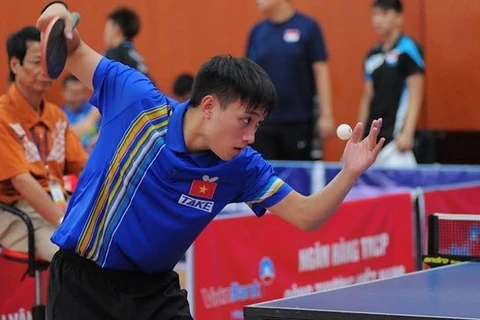 Vietnamese player aims to take title of elite table tennis event