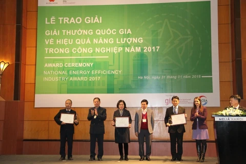 Vietnam Energy Efficiency Industry Awards 2017 presented in Hanoi