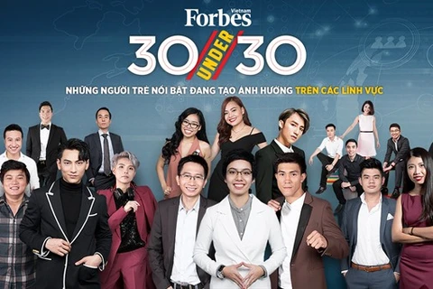 Forbes Vietnam announces 30 Under 30 list