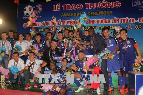 Becamex Binh Duong wins BTV Cup 2018 