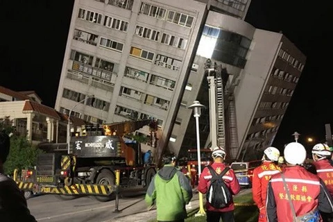No Vietnamese victims reported in Taiwan earthquake