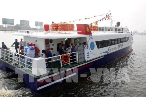 High-speed boat service opens on HCM City-Can Gio-Vung Tau route