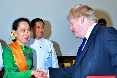 Myanmar, UK discuss Rohingya crisis