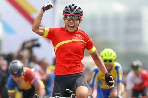 Vietnam wins first gold at Asian cycling event