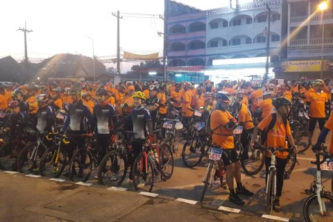 Thailand, Myanmar hold annual cycling activity