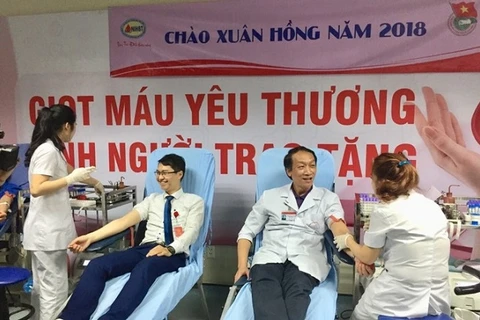 Blood donation campaign opens in Hanoi