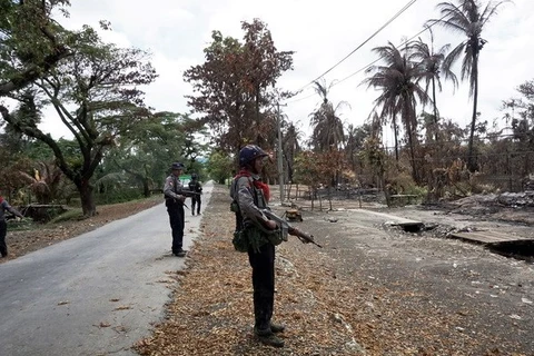 Series of bomb blasts hit Myanmar’s Rakhine state 