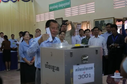 Cambodia holds Senate election