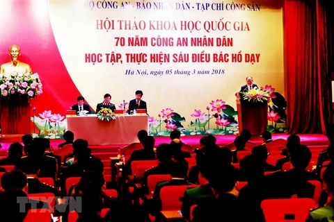 Police asked to follow President Ho Chi Minh’s teachings to build strong force