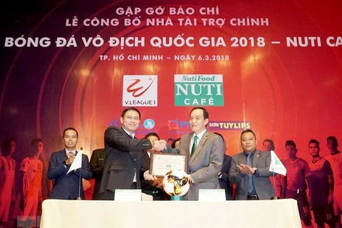 Nutifood becomes main sponsor of V.League 2018