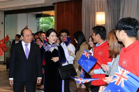 PM Nguyen Xuan Phuc arrives in Auckland, starting official visit to NZ