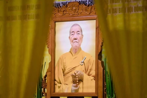 Deputy Patriarch of Vietnam Buddhist Sangha dies aged 90