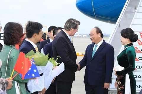 PM Phuc arrives in Sydney for ASEAN-Australia Special Summit 