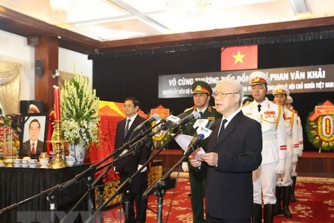 Former PM Phan Van Khai laid to rest 