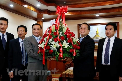 Vietnam congratulates Laos on 63rd Party founding anniversary