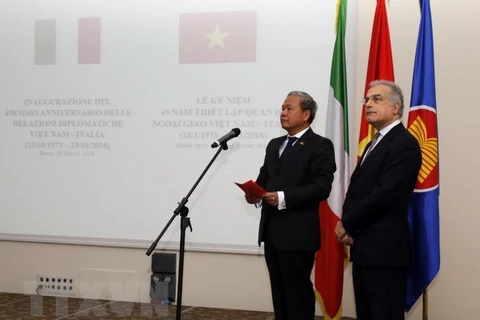 Embassy celebrates 45 years of Vietnam-Italy relations