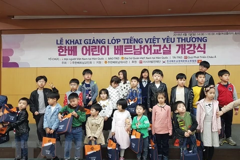 Vietnamese classes opened for children of Vietnam – RoK families 