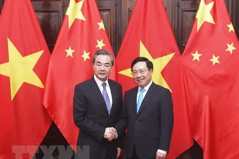Deputy PM holds talks with Chinese Foreign Minister
