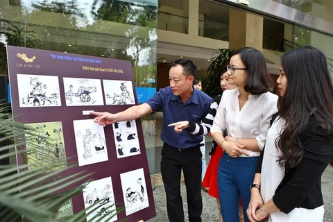 Vietnam press caricature contest returns after four years