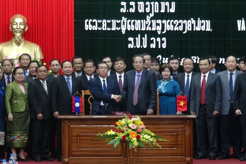 Vietnamese, Lao provinces reinforce multifaceted cooperation