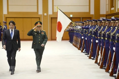 Vietnamese, Japanese defence ministers hold talks 