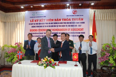Norway helps Quang Tri tackle consequences of bombs, mines