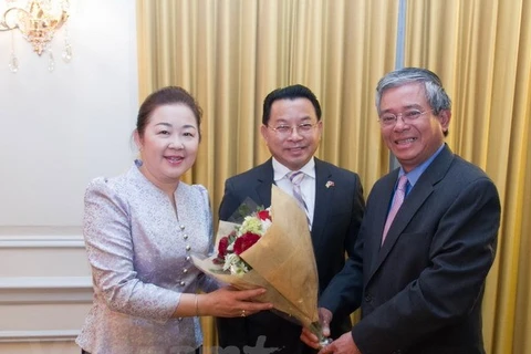Vietnam’s Ambassador to US pays New Year visit to Lao embassy
