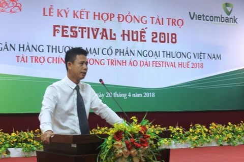 Vietcombank becomes bronze sponsor for Hue Festival 2018