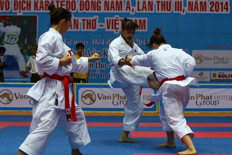 7th Southeast Asia karate champs opens in Bac Ninh province