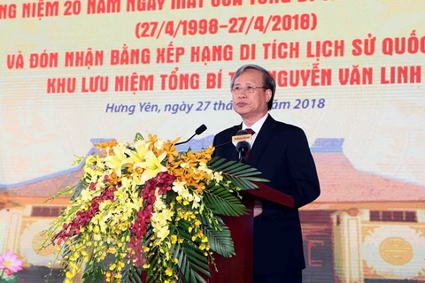 Late Party General Secretary Nguyen Van Linh commemorated 