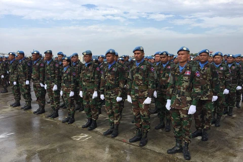 Cambodian soldiers join UN Peacekeeping Mission in Africa