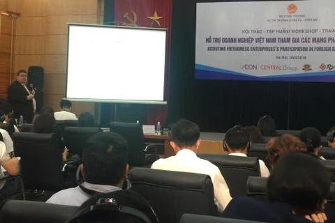 Vietnamese firms helped to participate in foreign distribution networks