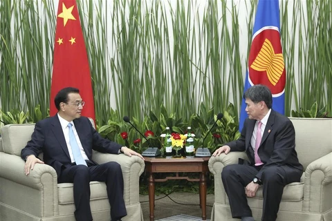 China, ASEAN agree to push economic cooperation 