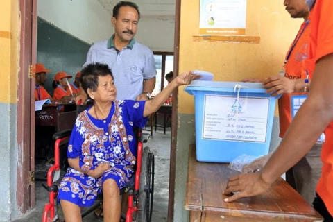Timor Leste’s citizens cast votes in general election