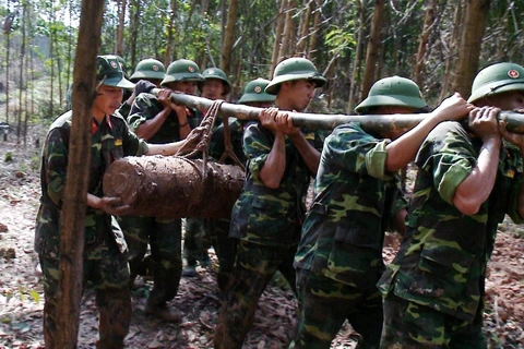 225kg bomb discovered in Quang Ninh