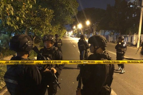 Indonesia police shoot dead three attackers