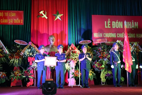 Coast guard force honoured for anti-smuggling work