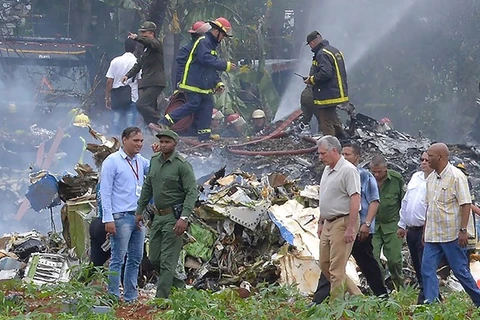 Sympathy to Cuba over plane crash