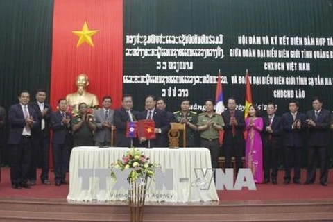 Quang Binh, Lao province agree to strengthen cooperation