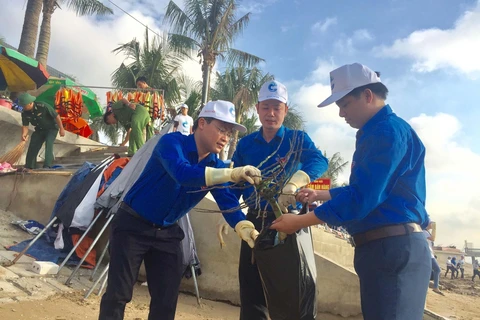 Campaign launched in Thanh Hoa to clean up marine environment
