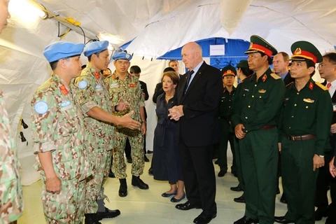 Australian Governor-General visits Vietnam’s level-2 field hospital