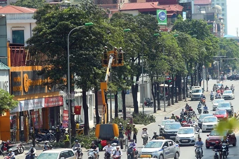 Hanoi’s air quality improves