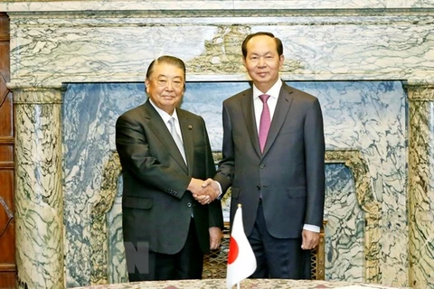 President meets Japan’s lower house speaker 