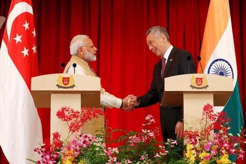 India, Singapore build “partnership of our age”