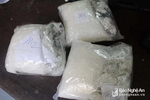 Nghe An: meth trafficker from Laos arrested