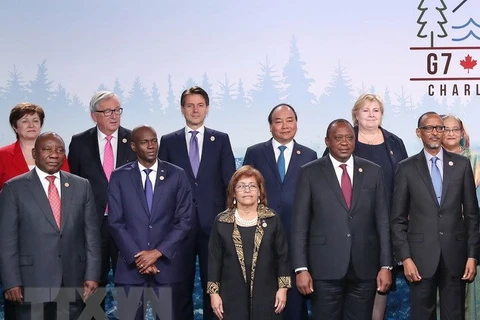 PM stresses int’l cooperation in climate change combat at G7 Outreach Summit 