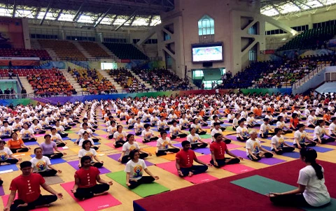 Hanoi: 1,200 people to join yoga performance