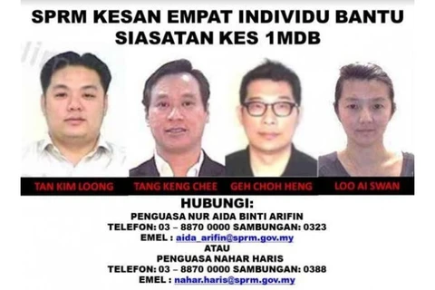 Malaysia reveals identities of four men connected to 1MDB scandal